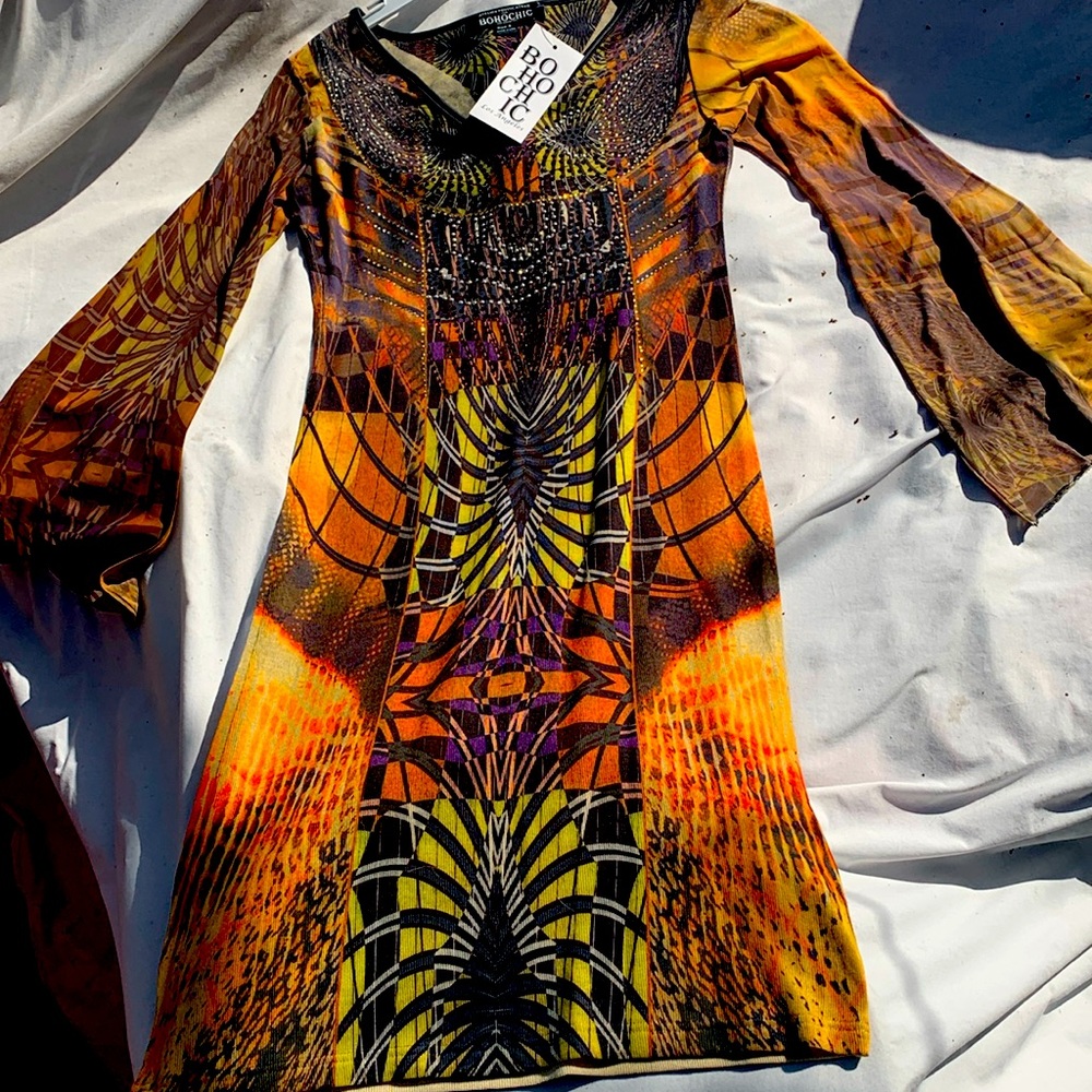 Lady’s dress made in America.
